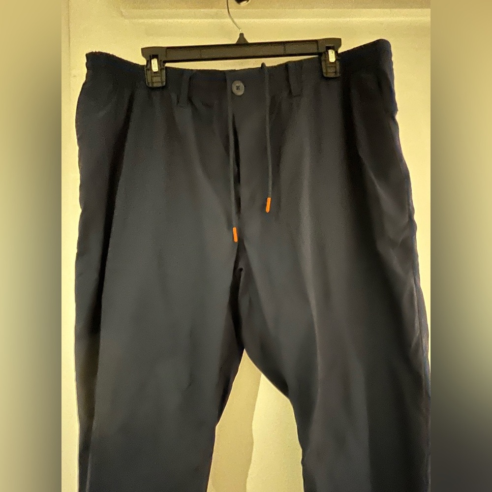 Nike Dri Fit Golf Pants XL Navy Blue